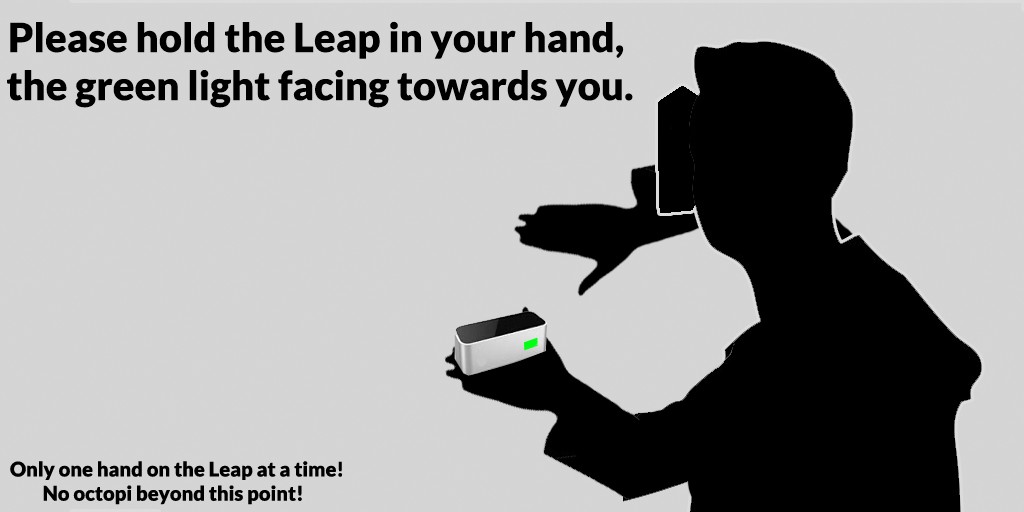 Leap Motion elephant conductor