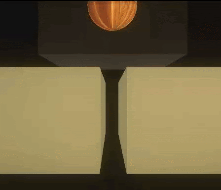 Cutting falling object