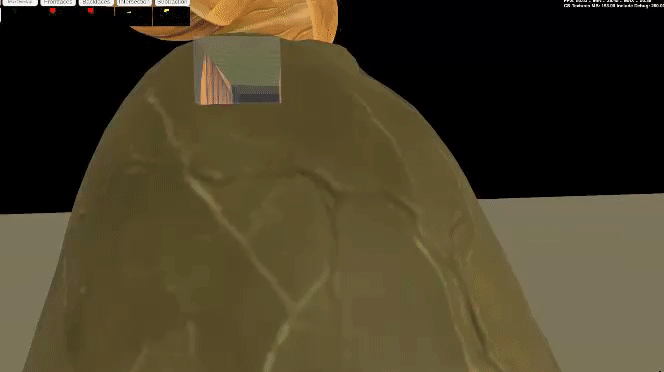 Object cut from inside