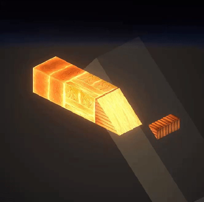 Accurate collision on subtracted mesh