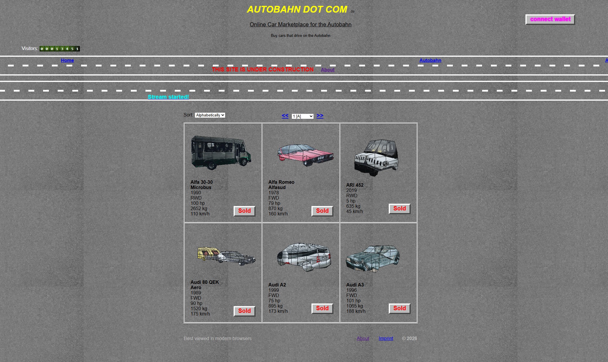 Autobahn installation